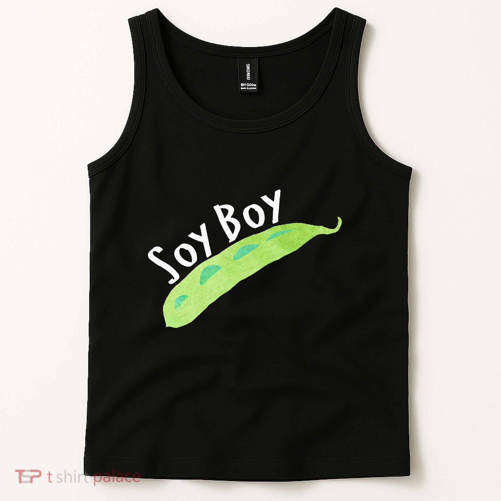Funny Soy Boy Liberal Vegan Vegetarian Tank Top
