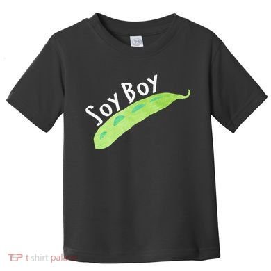 Funny Soy Boy Liberal Vegan Vegetarian Toddler T-Shirt