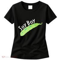 Funny Soy Boy Liberal Vegan Vegetarian Women's T-Shirt thumb 0