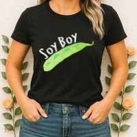 Funny Soy Boy Liberal Vegan Vegetarian Women's T-Shirt thumb 2