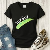 Funny Soy Boy Liberal Vegan Vegetarian Women's T-Shirt thumb 3