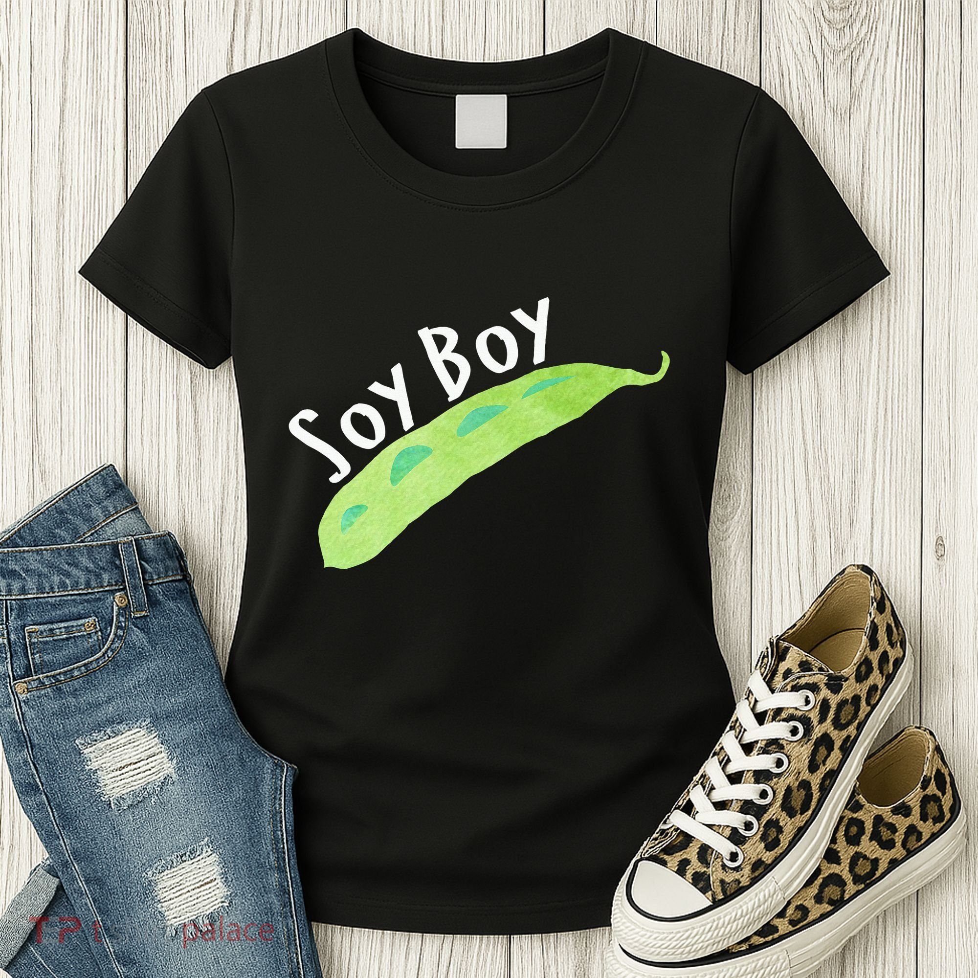 Funny Soy Boy Liberal Vegan Vegetarian Women's T-Shirt