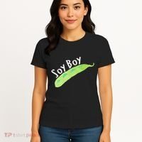Funny Soy Boy Liberal Vegan Vegetarian Women's T-Shirt thumb 4