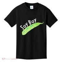 Funny Soy Boy Liberal Vegan Vegetarian Kids T-Shirt thumb 0