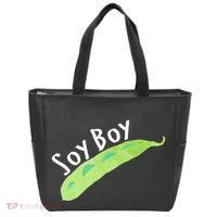 Funny Soy Boy Liberal Vegan Vegetarian Tote Bag thumb 0