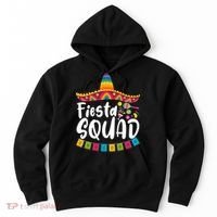 Fiesta Squad Bridesmaid Mexican Fiesta Cinco De Mayo Fiesta Party Hoodie thumb 0