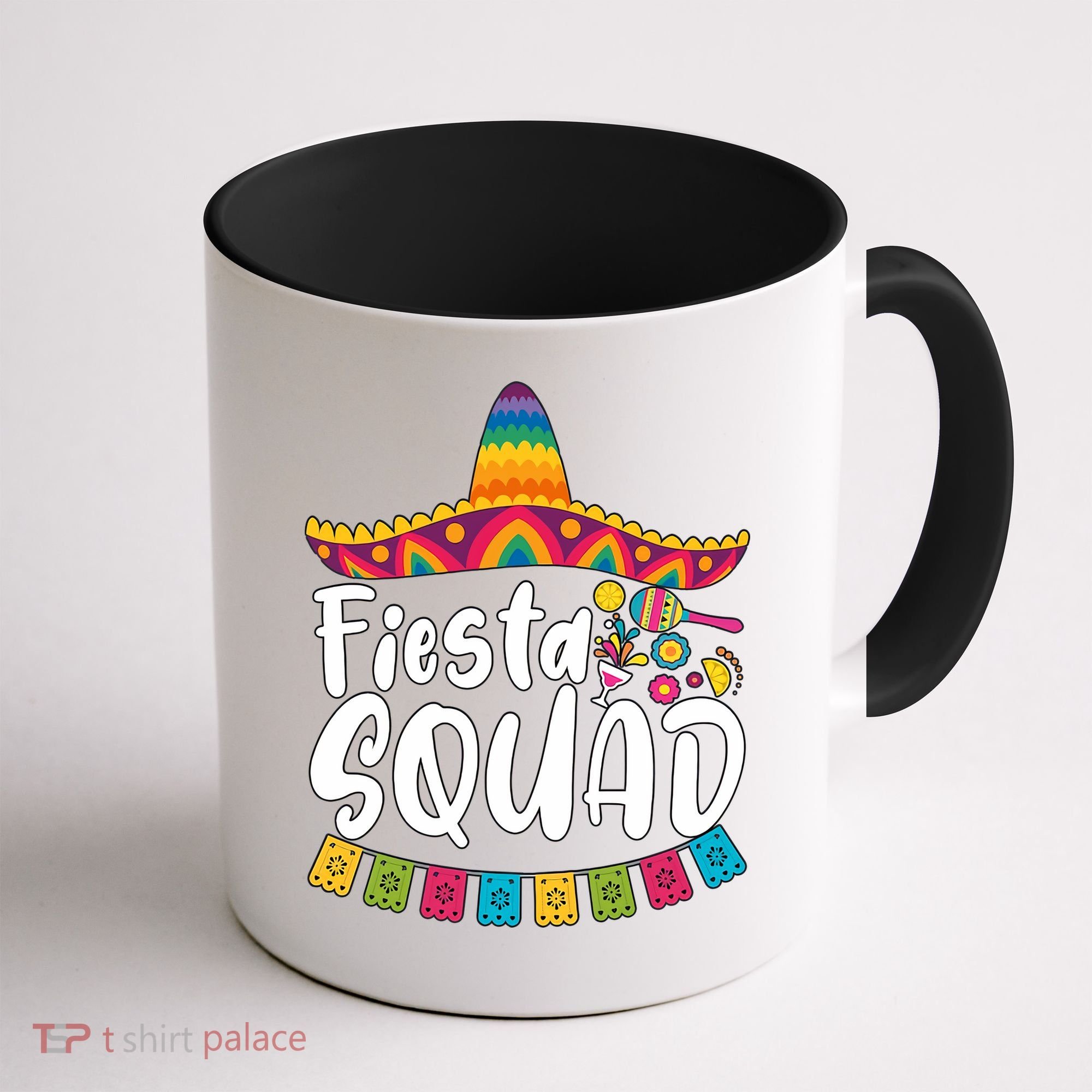Fiesta Squad Bridesmaid Mexican Fiesta Cinco De Mayo Fiesta Party Coffee Mug