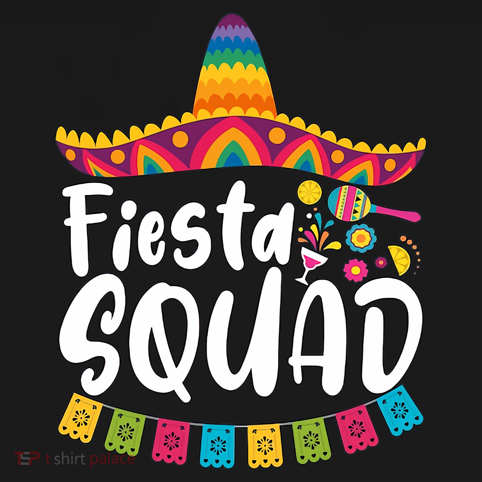 Fiesta Squad Bridesmaid Mexican Fiesta Cinco De Mayo Fiesta Party Tote Bag