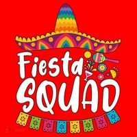 Fiesta Squad Bridesmaid Mexican Fiesta Cinco De Mayo Fiesta Party Santa Hat thumb 1