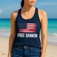 Free Steve Bannon Women's Tank Top thumb 2