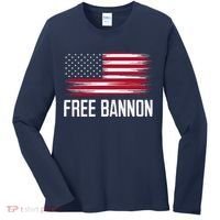 Free Steve Bannon Women's Long Sleeve Shirt thumb 0