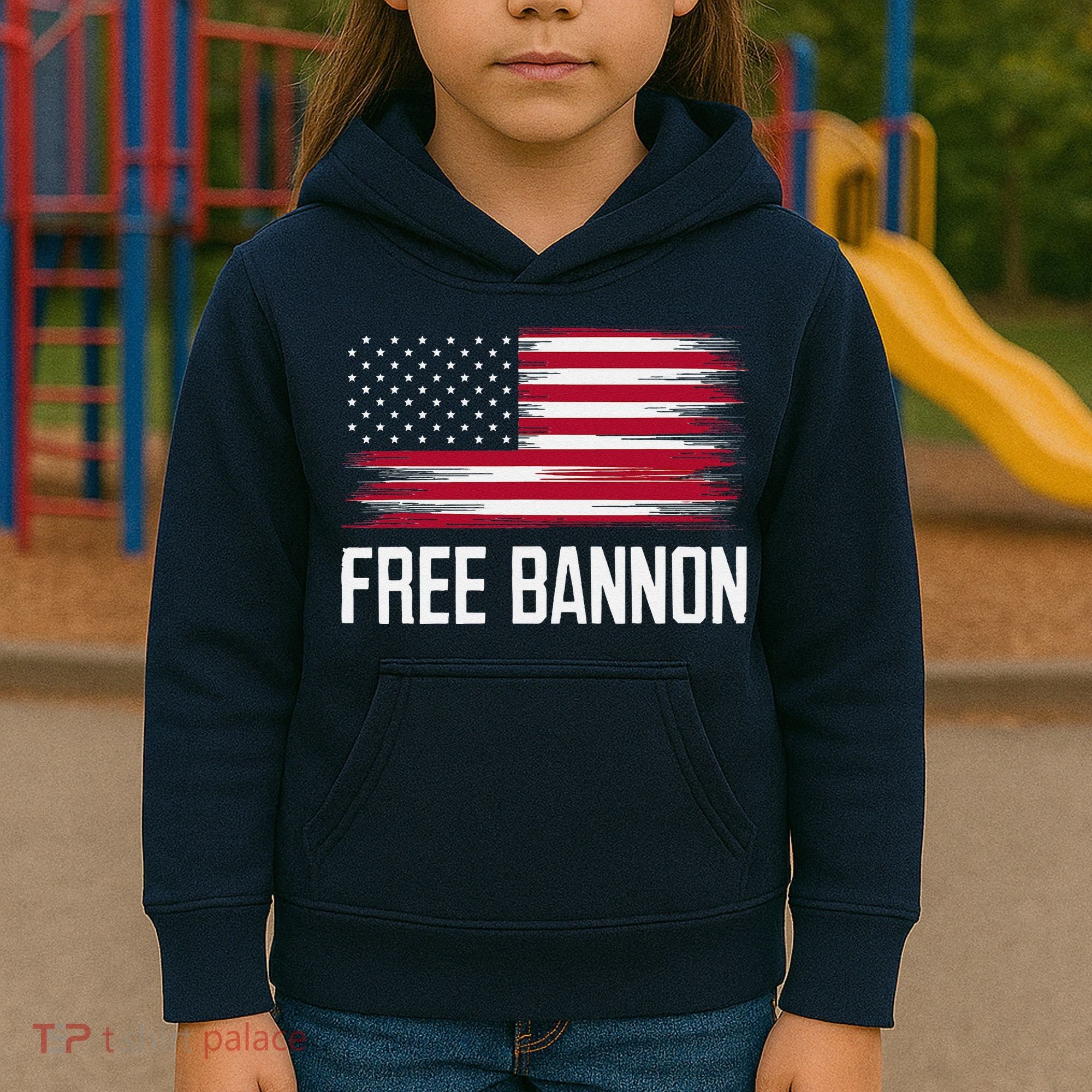 Free Steve Bannon Kids Hoodie