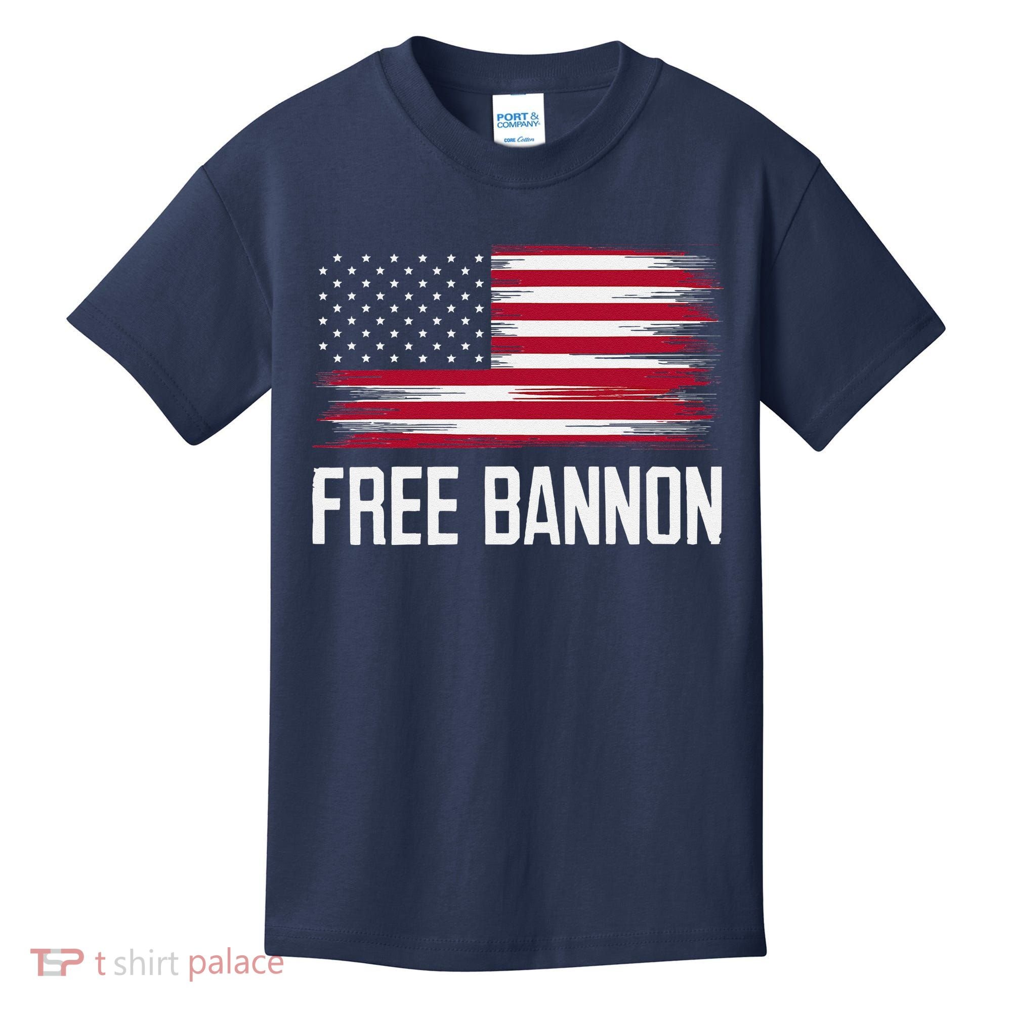 Free Steve Bannon Kids T-Shirt