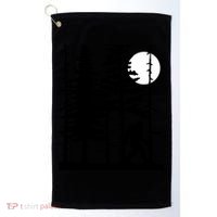 For Sasquatch Believers Gift Golf Towel thumb 0