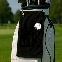 For Sasquatch Believers Gift Golf Towel thumb 2