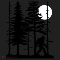 For Sasquatch Believers Gift Golf Towel thumb 3