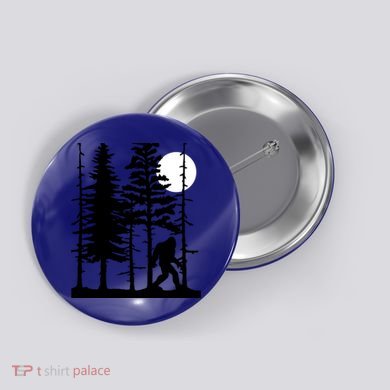 For Sasquatch Believers Gift Button