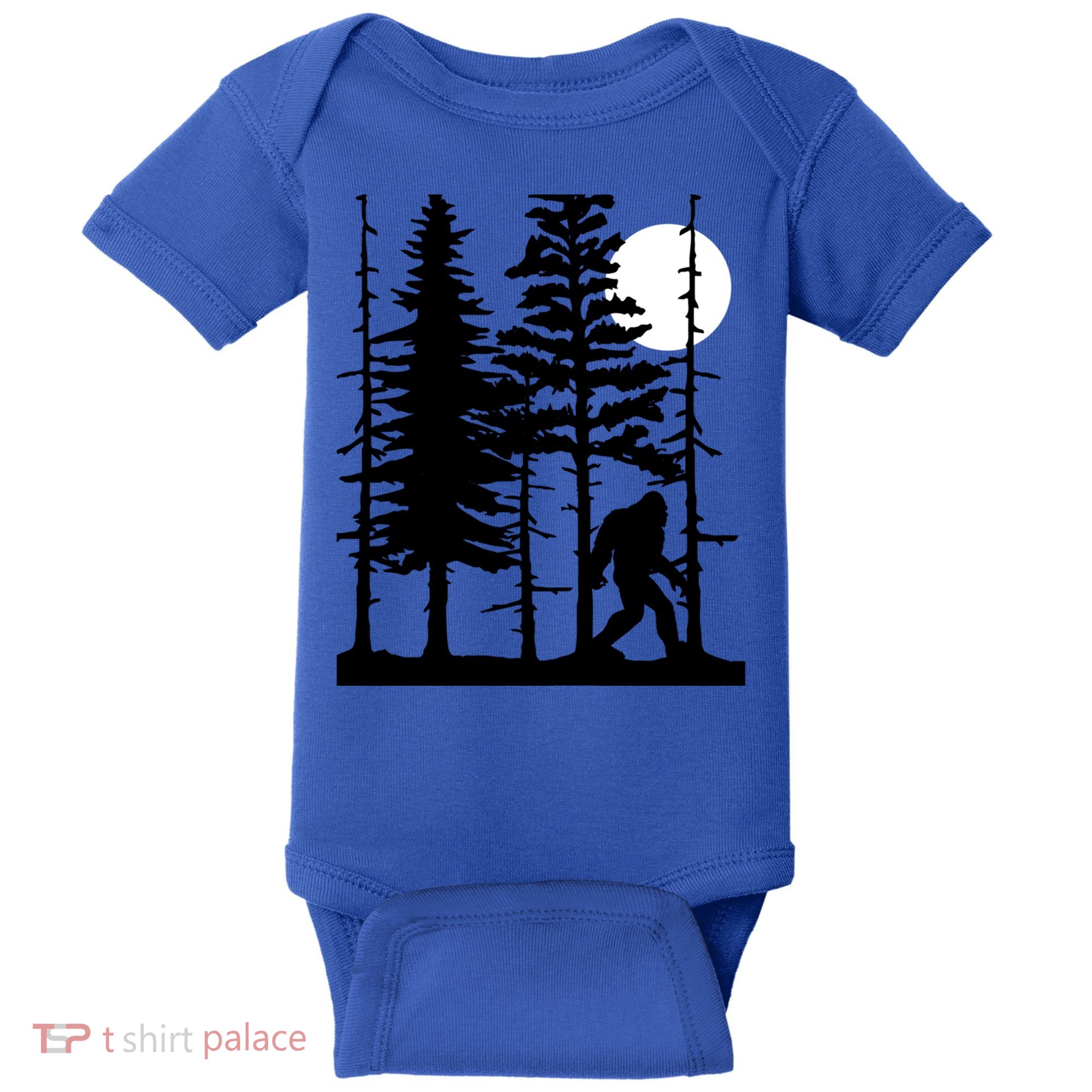 For Sasquatch Believers Gift Baby Bodysuit