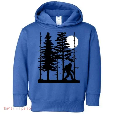 For Sasquatch Believers Gift Toddler Hoodie