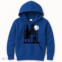 For Sasquatch Believers Gift Kids Hoodie thumb 0