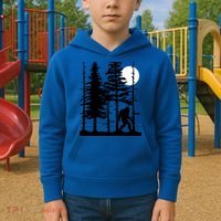 For Sasquatch Believers Gift Kids Hoodie thumb 2