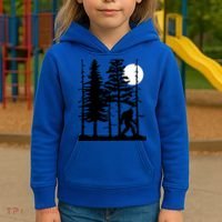 For Sasquatch Believers Gift Kids Hoodie thumb 3