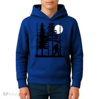 For Sasquatch Believers Gift Kids Hoodie thumb 4