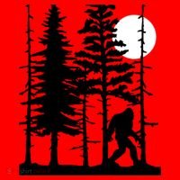 For Sasquatch Believers Gift Santa Hat thumb 1