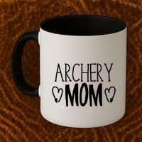Funny Sarcastic Bow Hunter Archer Gift Archery Mom Cool Gift Coffee Mug thumb 2
