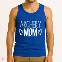 Funny Sarcastic Bow Hunter Archer Gift Archery Mom Cool Gift Tank Top thumb 3