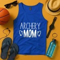 Funny Sarcastic Bow Hunter Archer Gift Archery Mom Cool Gift Tank Top thumb 4