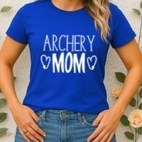 Funny Sarcastic Bow Hunter Archer Gift Archery Mom Cool Gift Women's T-Shirt thumb 2