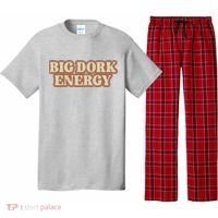 Funny Saying Big Dork Energy 70s Retro Style Pajama Set thumb 0
