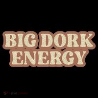 Funny Saying Big Dork Energy 70s Retro Style Coffee Mug thumb 5