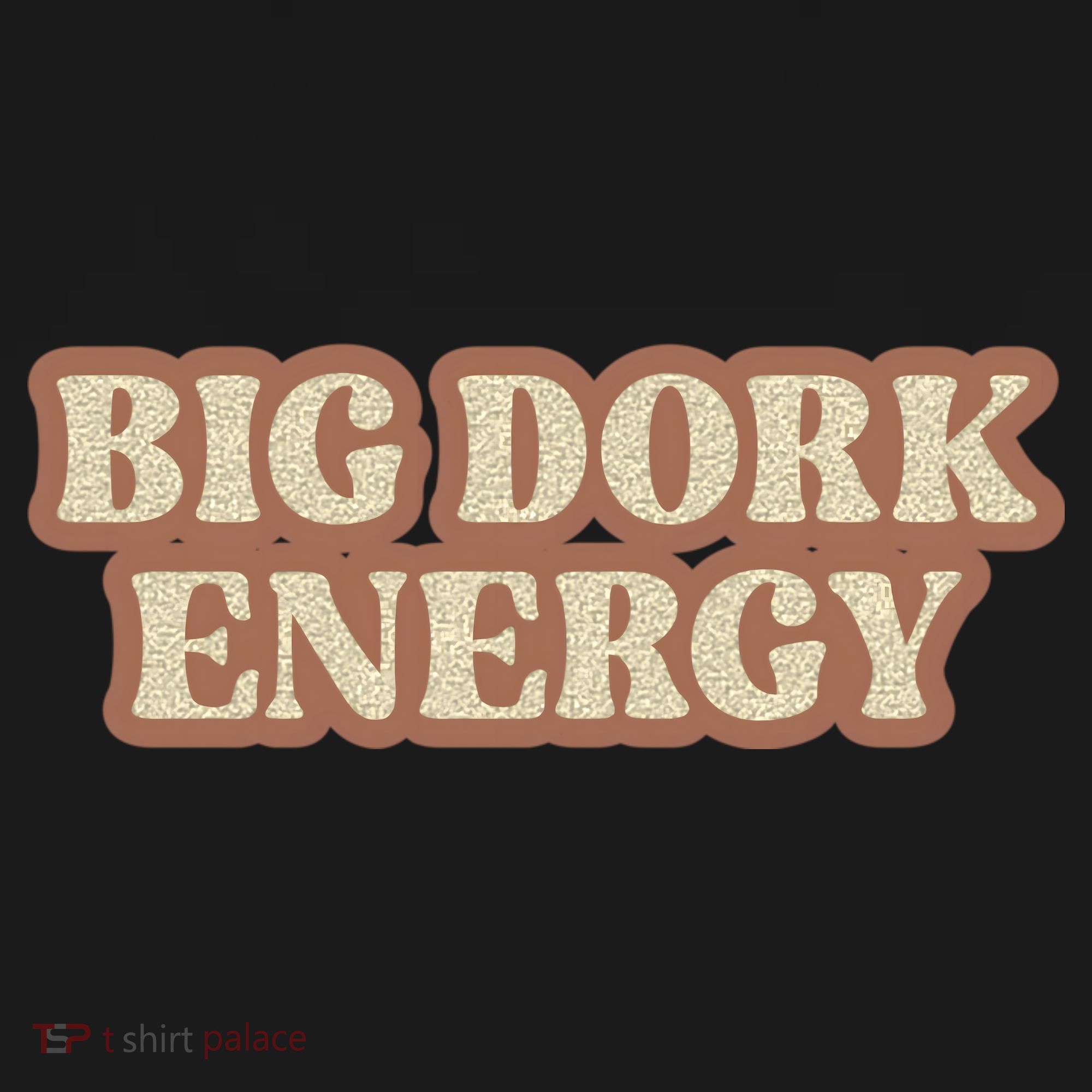 Funny Saying Big Dork Energy 70s Retro Style Visor