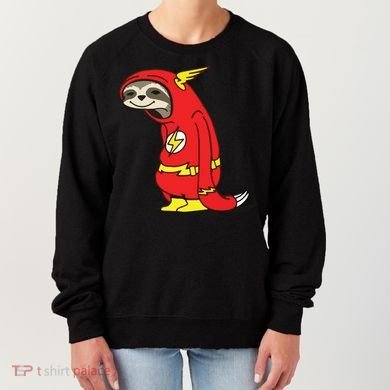 Flash Sloth Cool Nerd Gift For Him Women's Sweatshirt