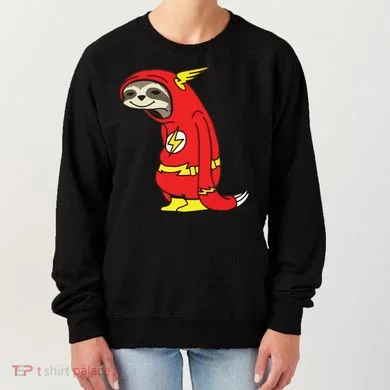 Flash Sloth Cool Nerd Gift For Him Women's Sweatshirt