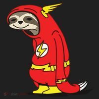 Flash Sloth Cool Nerd Gift For Him Women's Sweatshirt thumb 2