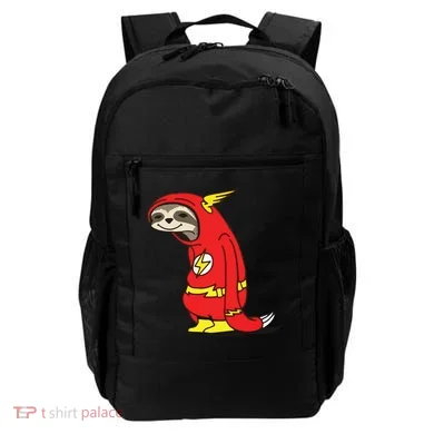 Flash Sloth Cool Nerd Gift For Him Backpack