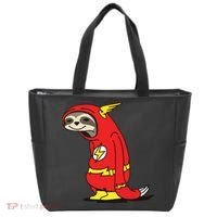 Flash Sloth Cool Nerd Gift For Him Tote Bag thumb 0