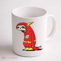 Flash Sloth Cool Nerd Gift For Him Coffee Mug thumb 1