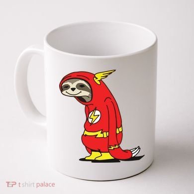 Flash Sloth Cool Nerd Gift For Him Coffee Mug