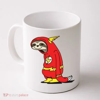 Flash Sloth Cool Nerd Gift For Him Coffee Mug