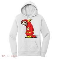 Flash Sloth Cool Nerd Gift For Him Women's Hoodie thumb 0