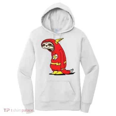 Flash Sloth Cool Nerd Gift For Him Women's Hoodie