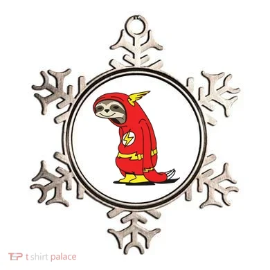 Flash Sloth Cool Nerd Gift For Him Ornament