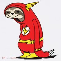 Flash Sloth Cool Nerd Gift For Him Ornament thumb 1
