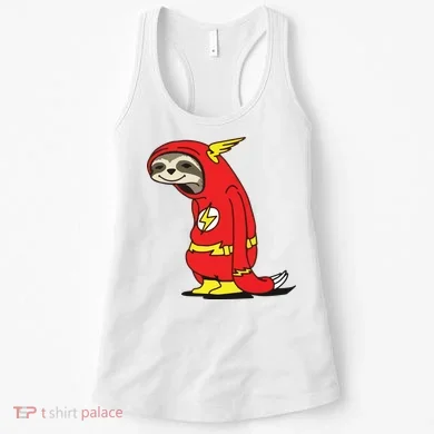 Flash Sloth Cool Nerd Gift For Him Women's Tank Top