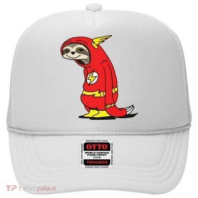 Flash Sloth Cool Nerd Gift For Him Hat