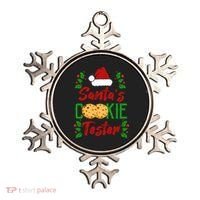 Funny SantaS Cookie Tester Christmas Cookies Taste Test Gift Ornament thumb 0